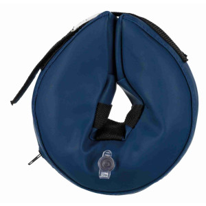 Trixie Schutzkragen aufblasbar blau S 24-31 cm