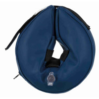 Trixie Schutzkragen aufblasbar blau S 24-31 cm