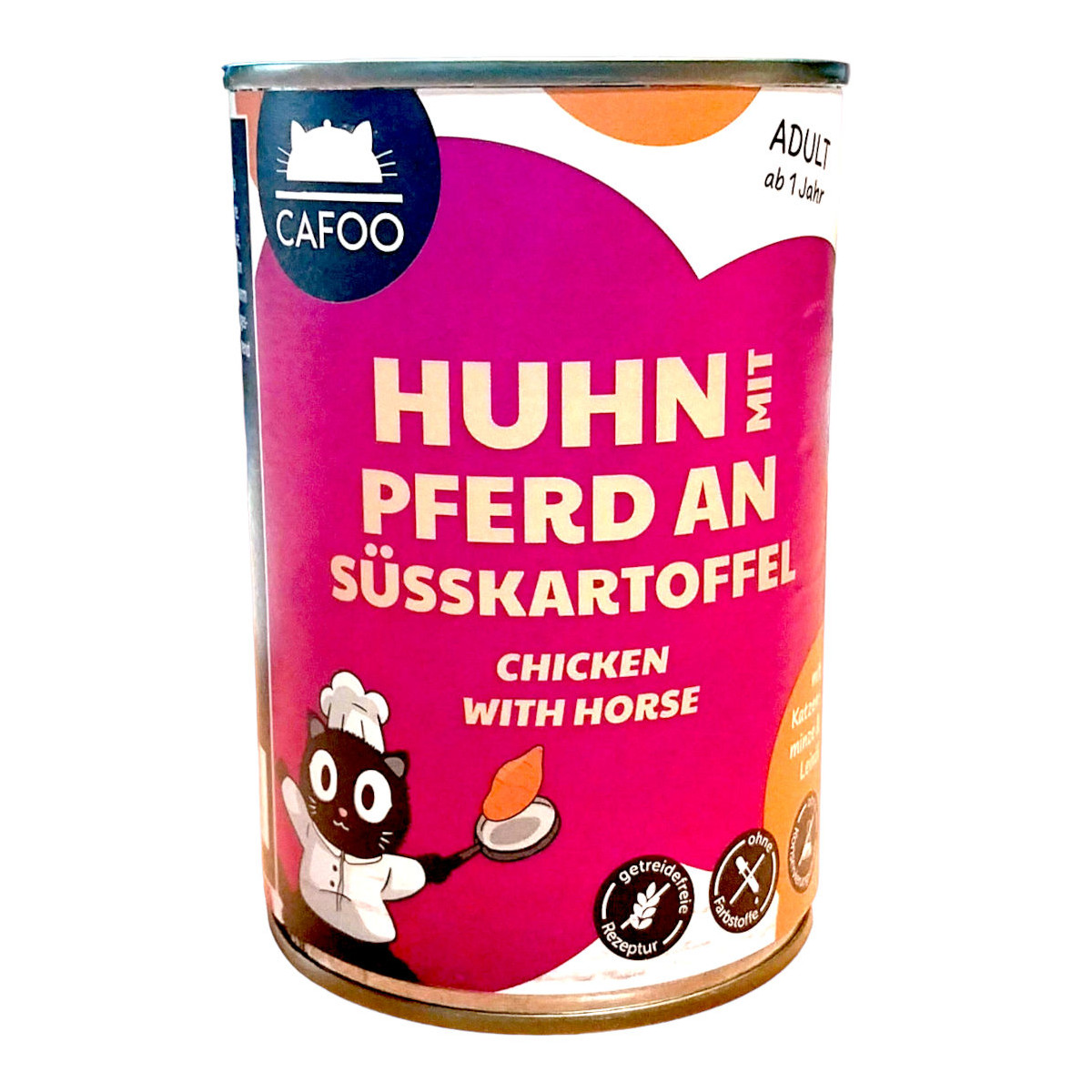 Cafoo Adult Huhn mit Pferd an Süßkartoffel 400 g