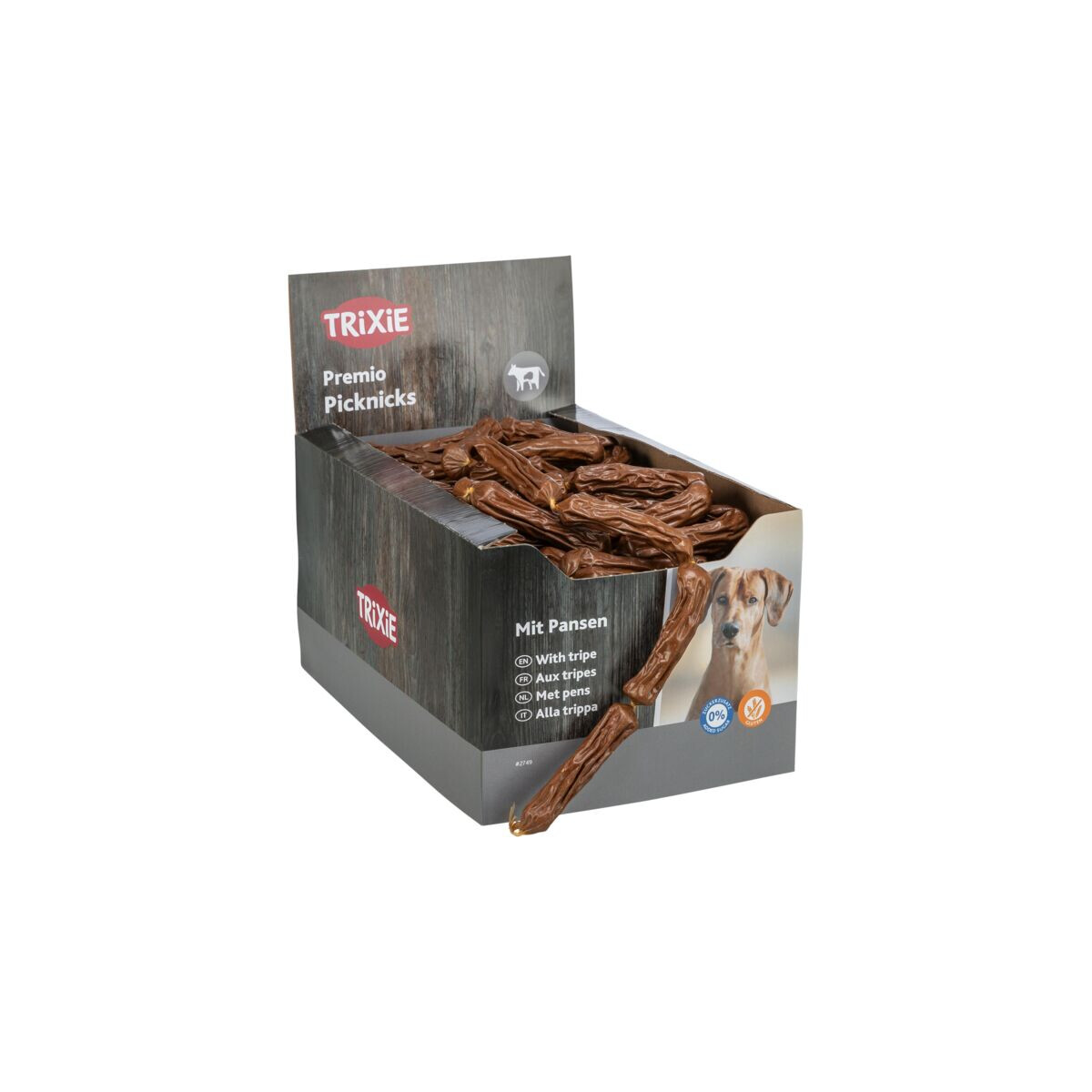 Getrockneter Pansen Für Hunde Wie Oft Trixi Würstchen mit Pansen luftgetrocknet 8g. Snack für Hunde