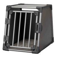 Trixie Transportbox Aluminium grafit